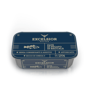 Patè di fegato di Baccalà 120g Deluxe