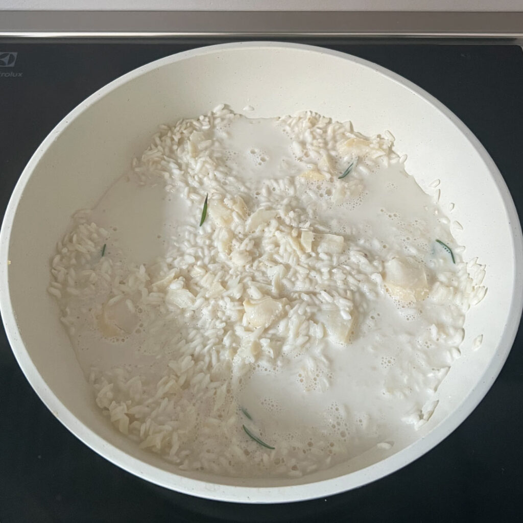 risotto al baccalà