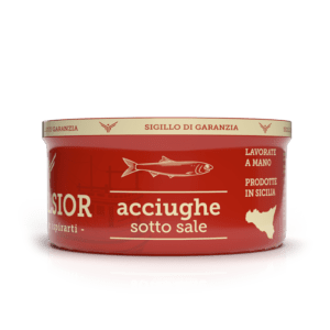 Alici salate 850g di Sicilia Deluxe