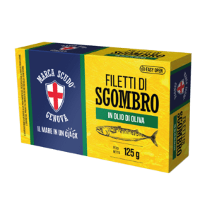 Filetti di sgombro 125g Marca Scudo