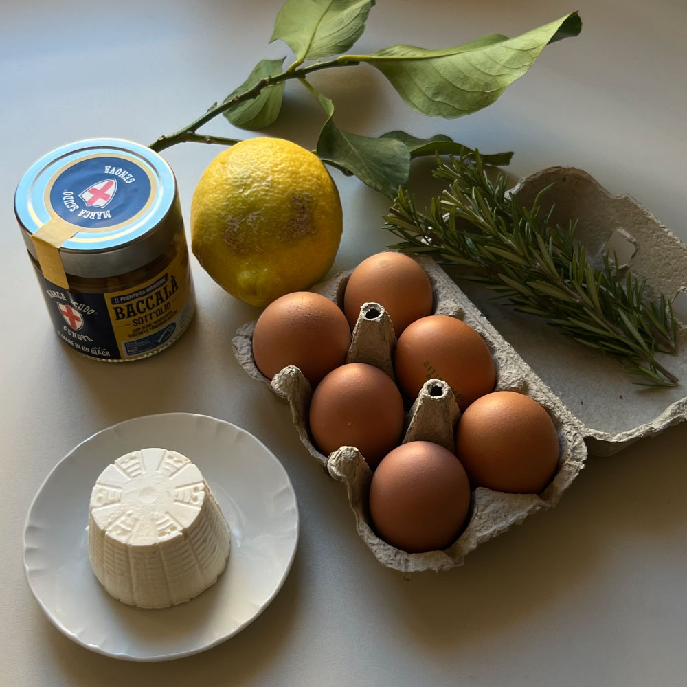 polpette di baccalà e ricotta